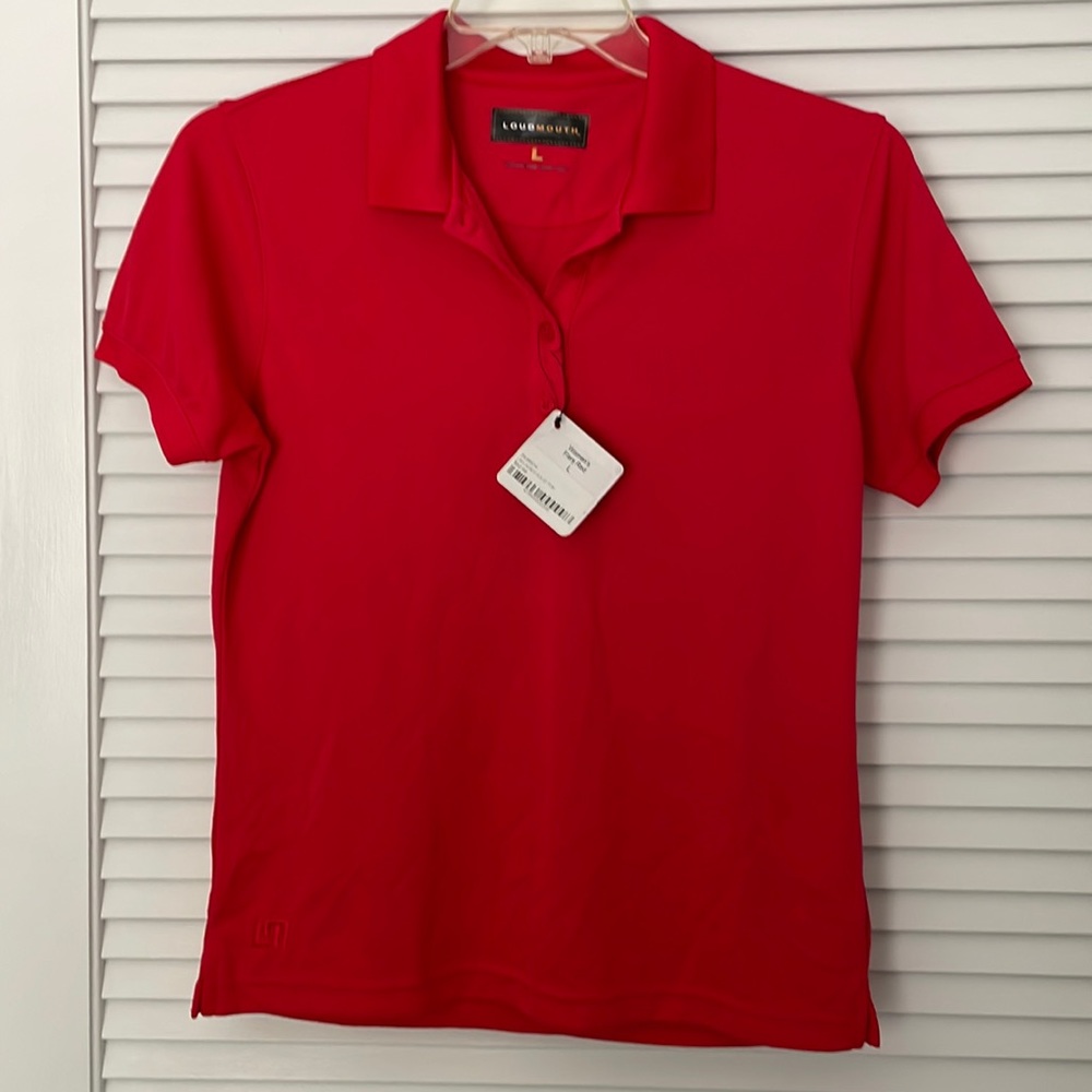 Women’s LoudMouth Golf Shirt Size Large-Runs Small